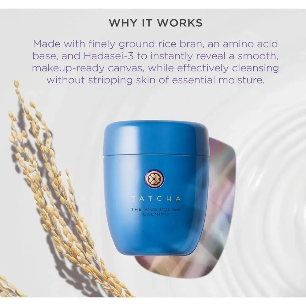 Tatcha rice polish